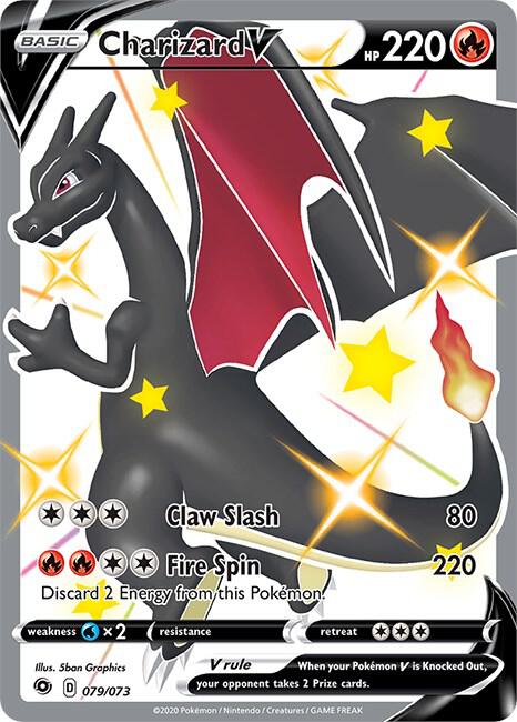 Charizard V (Secret) - Champion's Path (CHP)