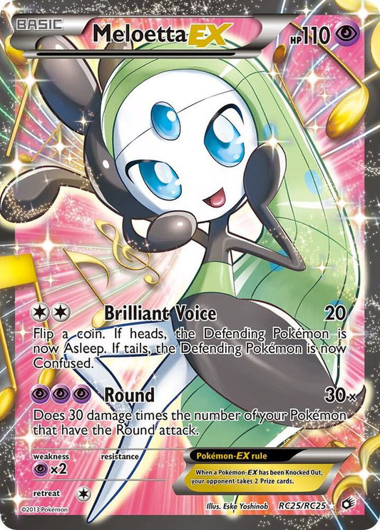 Meloetta EX (Full Art) - Legendary Treasures: Radiant Collection (LTR)